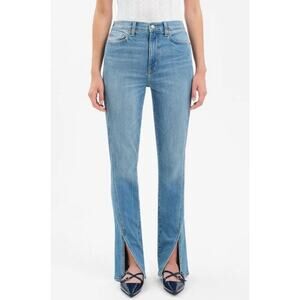 NWT Commense Split Hem Straight Leg Jeans Sz Small